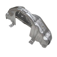 Bouclier thermique de collecteur d'échappement de pièces d'auto EC8 pour Peugeot 408 Citroen C4L OE 9801072680