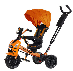 Modèles 2021 Tricycle pour enfants élégant avec pare-soleil, <span class=keywords><strong>porte</strong></span>-bébé avant, pièces détachées pour tricycles, tricycle pour bébé, triciclo, scooter, patineta - Product Image 1