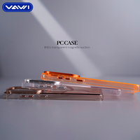 Coque rigide transparente VAWI B351 Clear Series pour Samsung S23 S24 S25 S26 Ultra Plus, antichoc, magnétique, transparente, pour iPhone