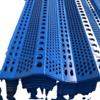 Filets de clôture en maille métallique perforée anti-vent et anti-poussière personnalisés en usine chinoise avec services de pliage et de découpe