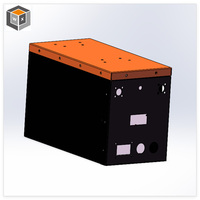 Boîtier de batterie au phosphate de fer et de lithium personnalisé, châssis métallique, armoire électrique, boîtier métallique, coque métallique