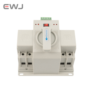 Ewj ATS chuyển đổi tự động chuyển 2P 63A 100A 125A điện kép 220V 400V năng lượng mặt trời điện chuyển đổi thiết bị CB 6kA phá vỡ - Product Image 4