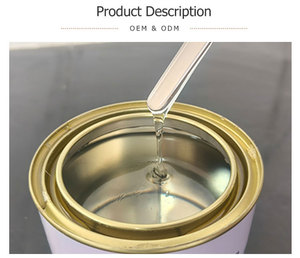 Resina Sintetica di Alta Qualità, Polimero Acrilico, Rivestimento Superiore Trasparente Liquido Termoindurente per Plastica UV/PU - Product Image 5