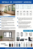 Ventanas Plegables Superiores e Inferiores de Aleación de Aluminio