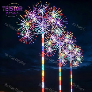A Starburst Tree <b>Light</b> Structure Gives Public Plazas and Parks a More Dynamic Holiday Nightscape - Product Image 4