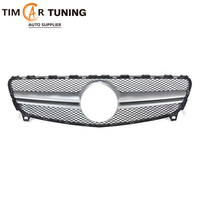 Calandre avant MB Classe A W176 (2016-2018) Style A45 AMG - Noir brillant Remplacement de la calandre W176 GT pour A200 A180 A250 A260