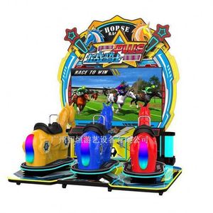 Machine de jeu vidéo de simulation de course et d'équitation pour adultes, grande taille, 3 joueurs, équipement de jeu vidéo - Product Image 5