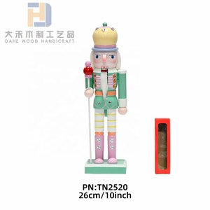 Macarons creativi in <span class=keywords><strong>legno</strong></span> schiaccianoci soldati <span class=keywords><strong>legno</strong></span> noce soldato per regali ornamenti di natale - Product Image 6