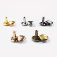 Da Dệt May Đinh Tán Để Sửa Chữa Vành Đai Bị Hỏng Dual Cap Rivet Remache De Cuero