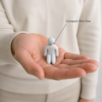 Figurines 3D imprimées multi-positions créatives pour les récompenses et les cadeaux d'entreprise