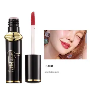 OEM 2 Color Fashion Moisturizing Matte Velvet Sexy Lip Gloss Soft Mist Red Lip Glaze Mineral Lip Oil Lipstick