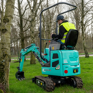 Produits les plus vendus : Mini-excavatrice sur chenilles chinoise Swe10fed de 1 tonne avec godet de 0,02 m³ et pièces de rechange - Product Image 3