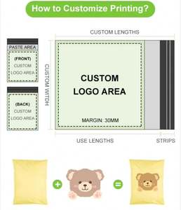 Bolsa de Embalaje para Ropa de Alta Calidad al por Mayor, Bolsa de Correo Autoadhesiva de Polietileno con Logotipo Personalizado - Product Image 6