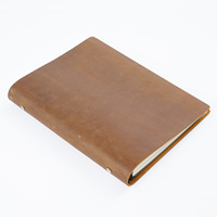 Agent d'expédition directe d'usine, carnet de notes en cuir pleine fleur, carnet de comptes d'entreprise, couverture de livre en cuir, carnet de notes B5
