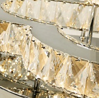 JYLIGHTING – plafonnier led en cristal en forme de cœur, vente en gros, design moderne contemporain et luxueux