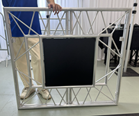 Mesa de DJ Plegable de Aluminio Ajustable, Mesa de DJ con Estructura Personalizada, Soporte de DJ para Eventos