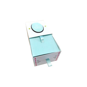 Boîtes à dragées carrées de luxe avec fermeture magnétique, boîte cadeau ange pour baby shower, baptême, anniversaire, décoration de mariage - Product Image 3