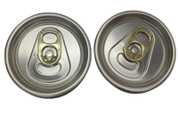 202 #   Couvercles de canettes en aluminium 52,5 mm B64 CDL SOT, écologiques, de qualité alimentaire, recyclables, à ouverture facile, pour canettes de boissons, emballage anti-déversement