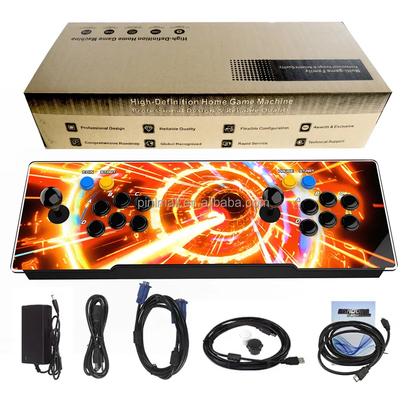 Pandora arcade box 11000 in 1 video 4k giochi arcade console per party cajas de pandora arcade box pandora console di gioco