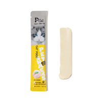 Friandises crémeuses pour chat Meow Little Fat 15g, bâtonnets crémeux pour chat, marque privée, bandes pour chat