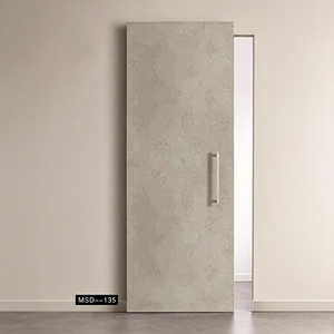<span class=keywords><strong>Porte</strong></span> coulissante invisible à <span class=keywords><strong>rail</strong></span> dissimulé en ciment léger texturé, <span class=keywords><strong>porte</strong></span> de cloison intérieure coulissante <span class=keywords><strong>sur</strong></span> mesure minimaliste à <span class=keywords><strong>rail</strong></span> invisible - Product Image 1