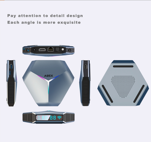 Box <span class=keywords><strong>TV</strong></span> Smart Android 10.0 A95X F4 Amlogic S905X4 Direttamente dalla Fabbrica, Max 4G 128GB, Dual Wi-Fi, <span class=keywords><strong>Youtube</strong></span>, Lettore Multimediale 8K - Product Image 2