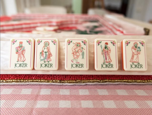 Jeu <span class=keywords><strong>de</strong></span> Mahjong Américain GSH en Acrylique, Design Classique, Durable, Portable, Écologique, 160/166 Tuiles, 4 Joueurs, <span class=keywords><strong>Famille</strong></span> - Product Image 5