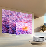 2026 BYINTEK U14 Akıllı Projektör Gerçek 750 ANSI 4K Android 9 Otomatik Odaklama ve Keystone, Mühürlü Toz Geçirmez Optik Motorlu Ev Sineması