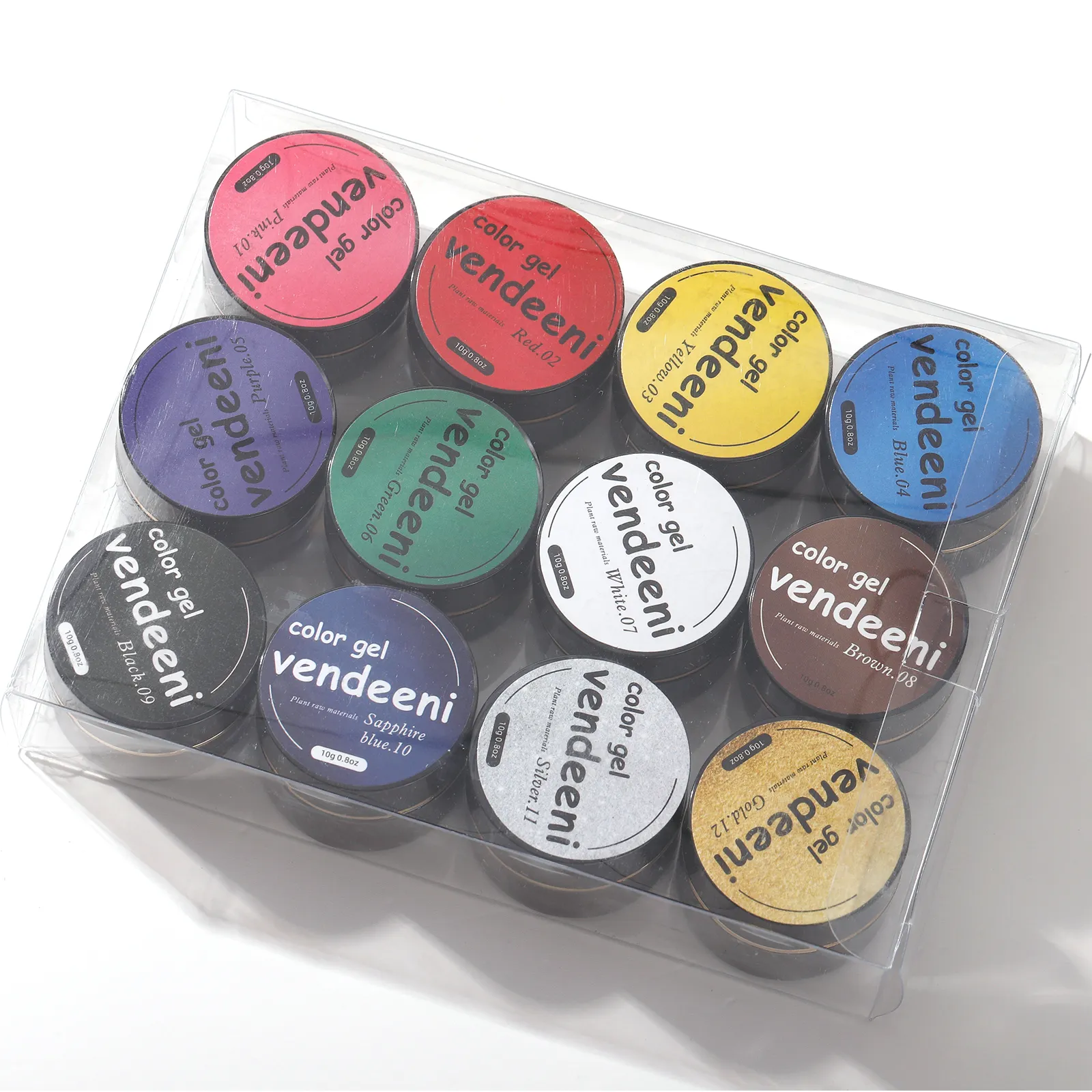 Vendeeni 12 Colors Nail Painting Oem Customized UV LED Wholesale Gel Polish Nail Art Gel Nail Polish