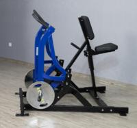 Máquina de remo con placas de acero para gimnasio comercial, para entrenamiento de espalda, culturismo y brazos