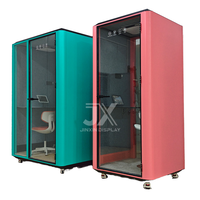 Cabine acoustique insonorisée modulaire de grande taille écologique pour les réunions privées en intérieur pour les bureaux