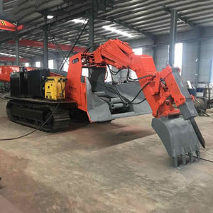 हाइड्रोलिक सुरंग मोटर संचालित पोर्टेबल मकिंग लोडर छोटे बैकहोई लोडर - Product Image 6