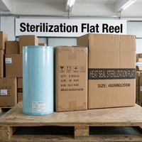 Rouleau de Stérilisation Plat en Film Composé CPP/PET pour Consommables Médicaux et Dispositifs Dentaires – Vente en Gros