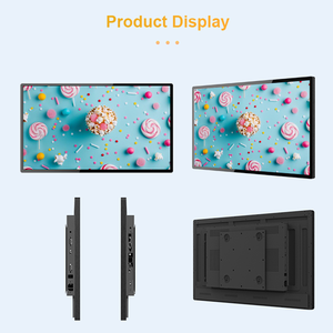 Affichage numérique 43 pouces 55 pouces 500 Nits, panneau de menu pour salon de thé connecté USB avec logiciel CMS numérique <span class=keywords><strong>gratuit</strong></span> - Product Image 4