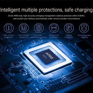 เครื่องชาร์จแบตเตอรี่แบบพกพา 240W 4CH พร้อมหน้าจอ IPS ขนาด 2.4 นิ้ว สำหรับโดรนตรวจสอบนอกชายฝั่ง - Product Image 6