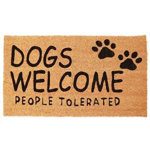 Custom Design Paw Print Pet Coir <b>Dog</b> Design Doormats <b>Door</b> <b>Mats</b> - Product Image 2
