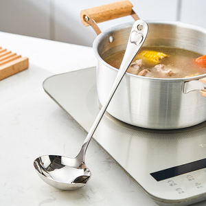 Cuchara de Acero Inoxidable 316L, Cucharón de Cocina con Mango Reforzado, Ligero, Resistente a Altas Temperaturas, Separador de Grasa Doméstico, Apto para Lavavajillas - Product Image 2