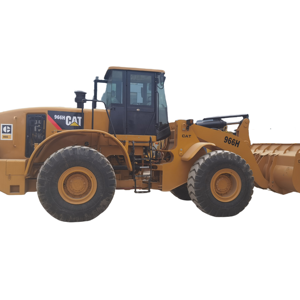 Chargeur sur pneus d'occasion 966H Chargeur d'occasion d'origine japonaise Cat 950h 966h 980g Cat Used Wheel Loader à vendre - Product Image 1