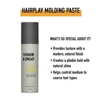 Produits pour les cheveux pour hommes Pâte de coiffage Pommade pour cheveux personnalisée Pâte de moulage
