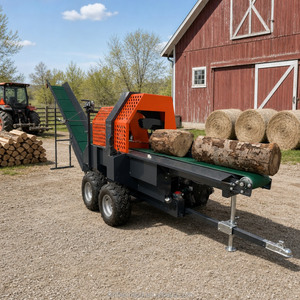 Fendeuse de bûches pour scierie, <span class=keywords><strong>machine</strong></span> de traitement du bois de chauffage 30 tonnes, roues ATV, personnalisation gratuite, assistance après-vente bienvenue - Product Image 2