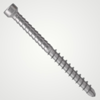 Tornillo Autoperforante Tianyu de Acero Inoxidable 410 con Cabeza Cuadrada para Fijación de Metal a Madera, Puntas Tek M4