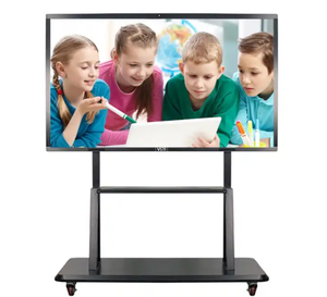 TV thông minh 55/65/75 inch phù hợp cho phòng họp lớp học cảm ứng chữ viết tay chống cháy nổ màn hình hai lớp - Product Image 1
