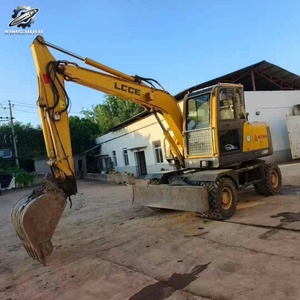 Excavadora SDLG Usada LG95F, Excavadora de Ruedas de 9 Toneladas de Marca China de Segunda Mano para Minería y Construcción - Product Image 3