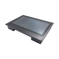 Ordinateur tout-en-un industriel avec écran tactile PCAP intégré en aluminium robuste de 15,6 pouces, IP65, avec haut-parleurs frontaux
