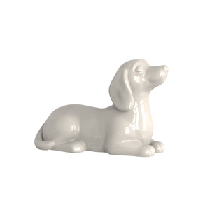 Exclusieve op maat gemaakte keramische hondenasurn, zacht puppy gedenkbeeldje, groothandelsproductie voor de wereldwijde begrafenisindustrie voor huisdieren - Product Image 2