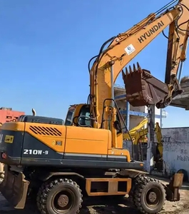 Excavateur sur pneus Hyundai 210W-9 de 21 tonnes d'occasion avec moteur d'occasion original de 6 tonnes 15 tonnes Composants du noyau du roulement de la pompe à engrenages - Product Image 3