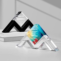 Cube de Verre Gravé au Laser en Cristal 3D K9 Imprimé UV Style Feng Shui Ange et Conception de Bâtiment pour Londres Souvenir ou Bloc Cadeau