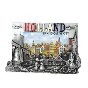 OEM/ODM Manufacture Directe Hollande Style Cadre Photo Personnalisé <span class=keywords><strong>Rome</strong></span> 3d Amsterdam Souvenir Relief Cadre Photo Stand - Product Image 4