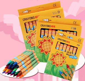 Fabbrica OEM più venduto pastello a buon mercato <span class=keywords><strong>con</strong></span> 12 pezzi colori brillanti pastello a cera per la creazione di disegno vernice - Product Image 6