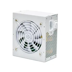 Mini ITX PSU 500W Fully Modular 8-Pin White ATX Power Supply For PC With Switch 80 Plus For Better Efficiency